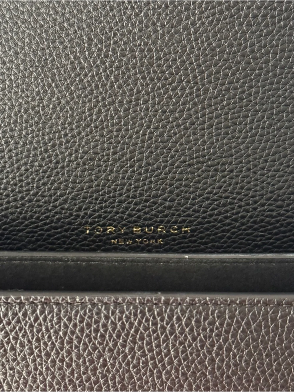 Tory Burch Miller Shoulder Bag Natural Grain Leather with Braided Strap & Chain - Picture 5 of 8